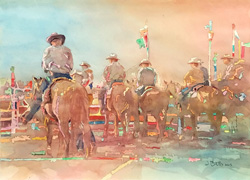 Rodeo Ribbons by Judi Betts
